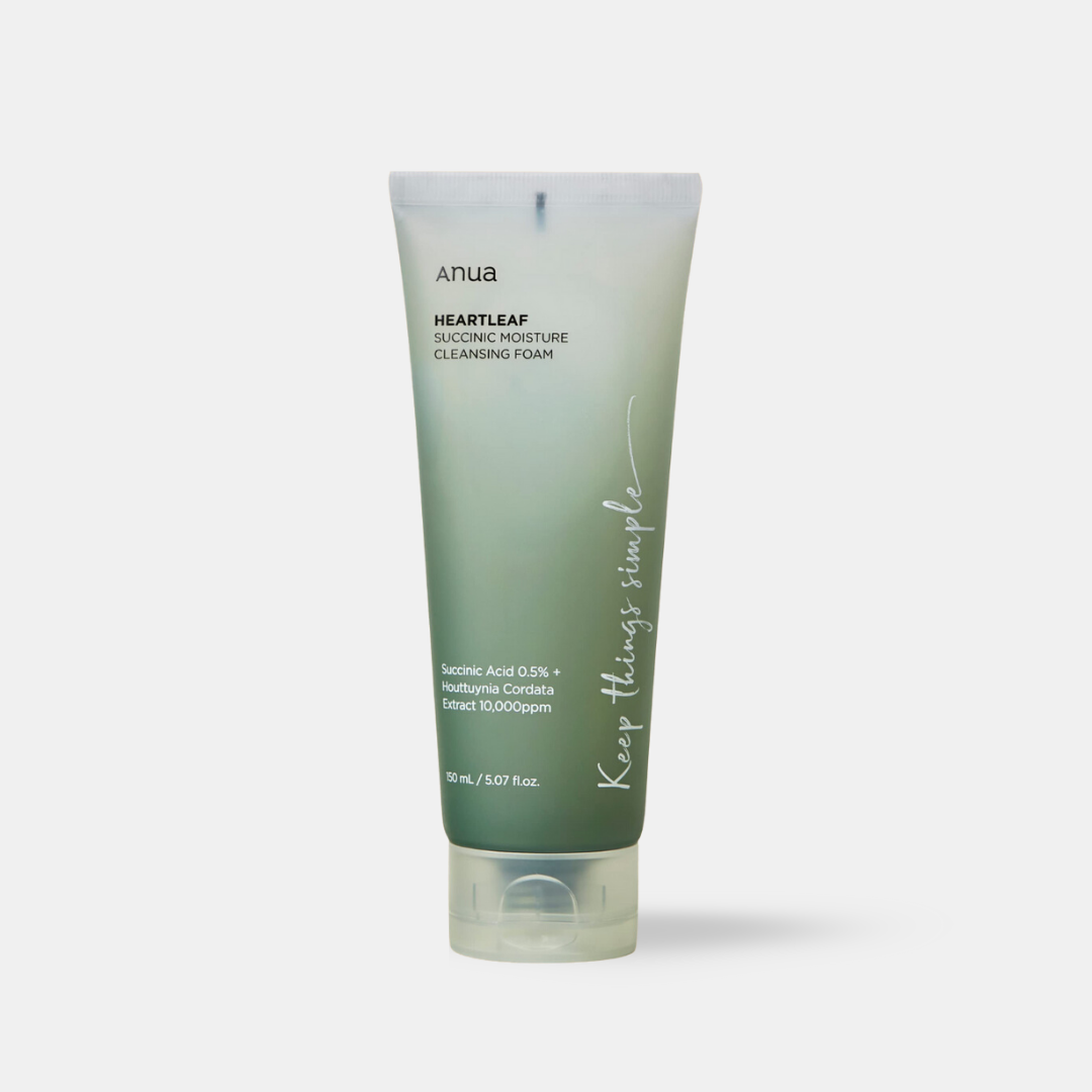 Heartleaf Succinic Moisture Cleansing Foam