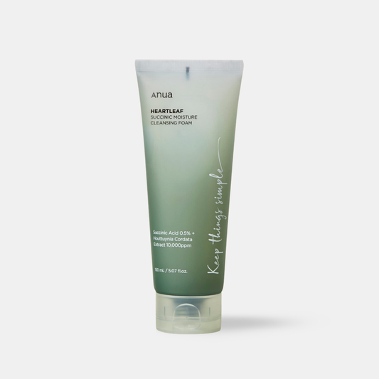 Heartleaf Succinic Moisture Cleansing Foam